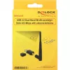 DeLock USB2.0 Dual Band WLAN ac/a/b/g/n Stick - Netzwerkadapter - USB2.0 - 802,11b, 802,11a, 802,11g, 802,11n, 802,11ac - Schwarz (12462)