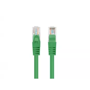 Netzwerkkabel LANBERG PCU6-20CC-0300-G Cat6 U/UTP RJ-45 auf RJ-45 3 m Grün
