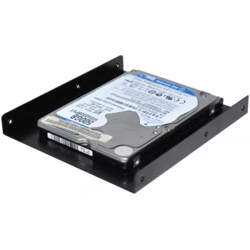 Montagerahmen ultron Intern 1x2.5 SSD/HDD Metall schwarz (377213)