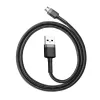 Baseus Cafule 2.4A 1m Micro-USB-Kabel (grau/schwarz)