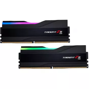 DIMM 32 GB DDR5-5600 (2x 16 GB) Dual-Kit, Arbeitsspeicher schwarz, F5-5600J3636C16GX2-TZ5RK, Trident Z5 RGB, INTEL XMP