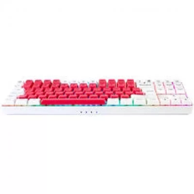 GAMIAC TKL90G Gaming-Tastatur, Kailh Blau - weiß/rot