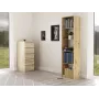Bücherregal Top e shop R50 ARTISAN — Eichenfinish, 5 Regalböden, Spanplattenrahmen