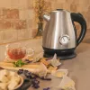 Cecotec Thermosense 620 Retro Steel Elektrischer Wasserkocher 1,7 l 2200 W Edelstahl
