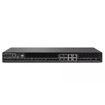 LANCOM XS-6128QF - Switch - L3 - managed - 16 x 10 Gigabit SFP+ + 4 x Combo 10 Gigabit SFP+/RJ-45 + 4 x Combo 25 Gigabit SFP28 (Uplink) + 2 x Combo 40 Gigabit QSFP+ (Uplink) - Lüfter
