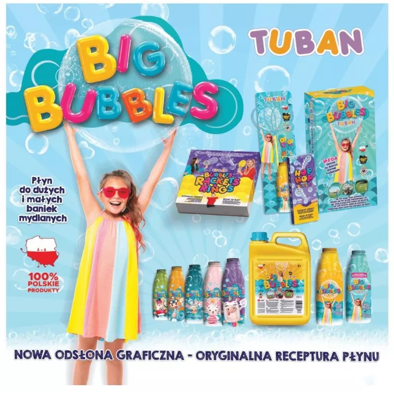 Blasenset Tuban DISPLAY SMALL SOAP BUBBLES MIX 36 STK. x 60 ml