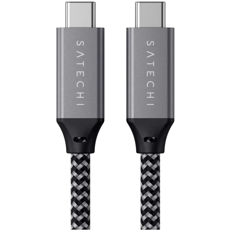 USB-Kabel Satechi ST-U4C25M USB4 Gen 3x2 0,25 m Schwarz Grau