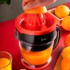 Elektrische Zitruspresse JATA JEEX1422 1,2 L 40 W Schwarz Rot Transparent