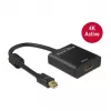 Videokabel-Adapter DeLOCK 62611 Mini DisplayPort auf HDMI