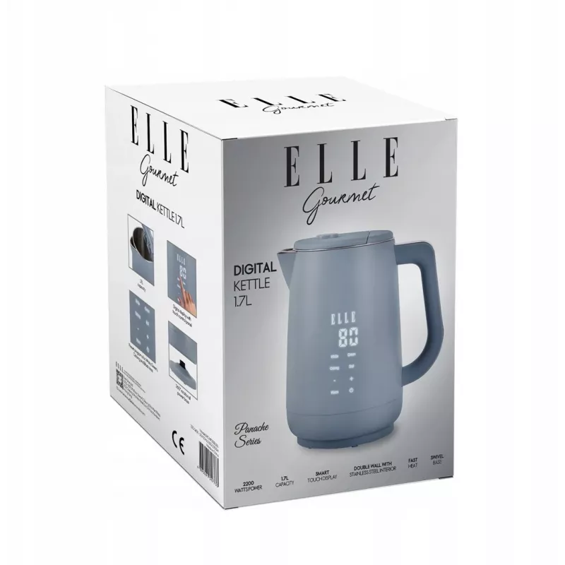 Elektrischer Wasserkocher Elle EKWKP101BUEU 1,7 L, blau