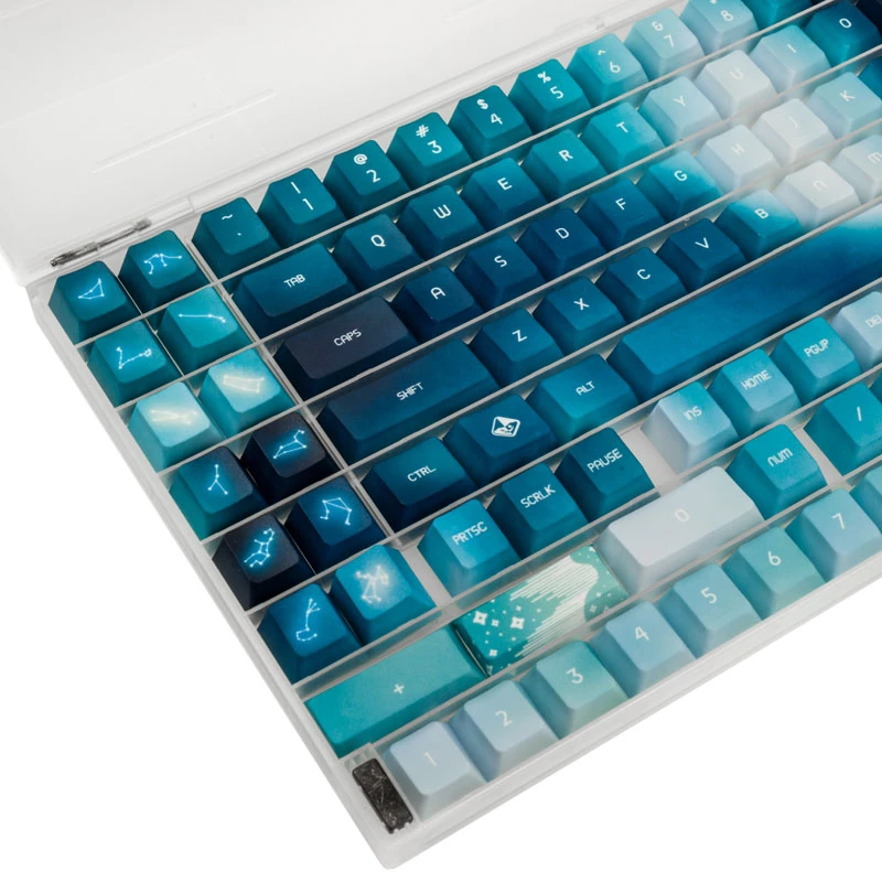 Keycap-Set Traitors AURORA GAKC-269 US-Layout, Ersatztastenkappen für mechanische Tastaturen