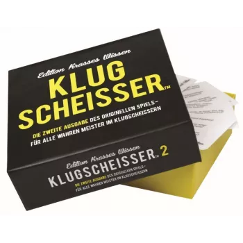 Klugscheisser 2 Schwarz Edition - Edition krasses Wissen, Partyspiel