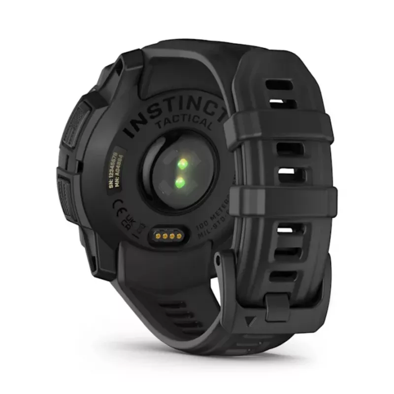 Smartwatch GARMIN Instinct 3 45mm Solar Tactical Edition Schwarz — 45 mm, Solar-Ladefunktion, GPS, Herzfrequenzmesser