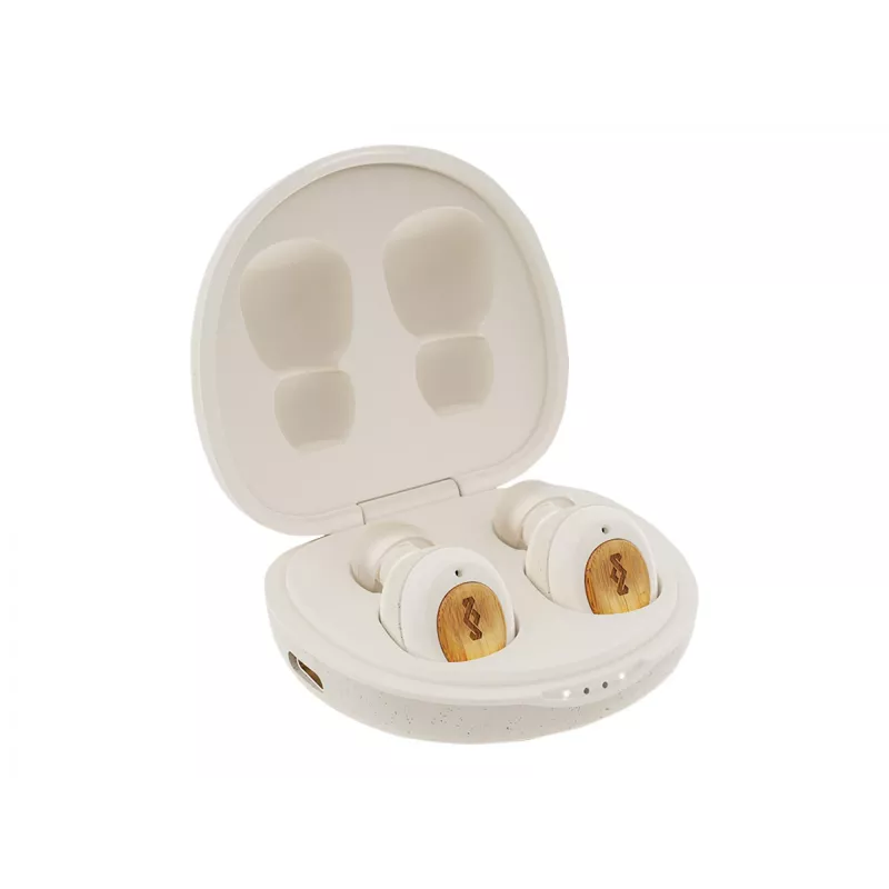 Marley True Wireless Earbuds Champion mit integriertem Mikrofon Bluetooth Cream