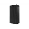 Lanberg Wandmontierter Schrank 19'' Demontiert flach Pack 27U/600x450mm Schwarz