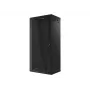 Lanberg Wandmontierter Schrank 19'' Demontiert flach Pack 27U/600x450mm Schwarz