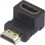 SpeaKa Professional HDMI-Adapter [1x HDMI-Stecker – 1x HDMI-Buchse] 90° nach oben gewinkelt, vergoldete Steckkontakte SpeaKa Professional (SP-7870132)