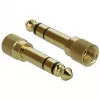 Audiokabel DeLOCK 85779 0,5 m 3,5 mm Schwarz Grau