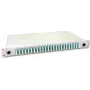 Lightwin LWL Spleißbox, 96 Fasern, 24x QLC Multimode, 50/125µm OM3 Pigtail Spleißboxen (SPBOX 96G50 OM3 QLC)