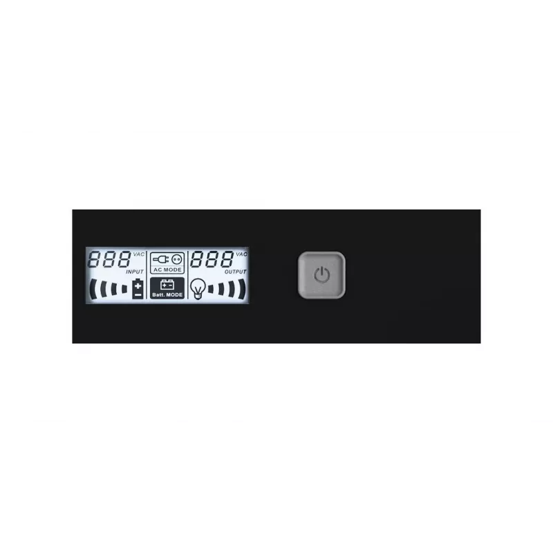 Rackmount USV Infosec X4 2000 RM Plus 2 kVA / 1200 W, 10 Steckdosen Typ F, LCD, Line-Interactive