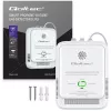 Gaslecksensor QOLTEC 52652 — Propan/Butan (LPG) Detektor, 85 dB Alarm, LED-Anzeige