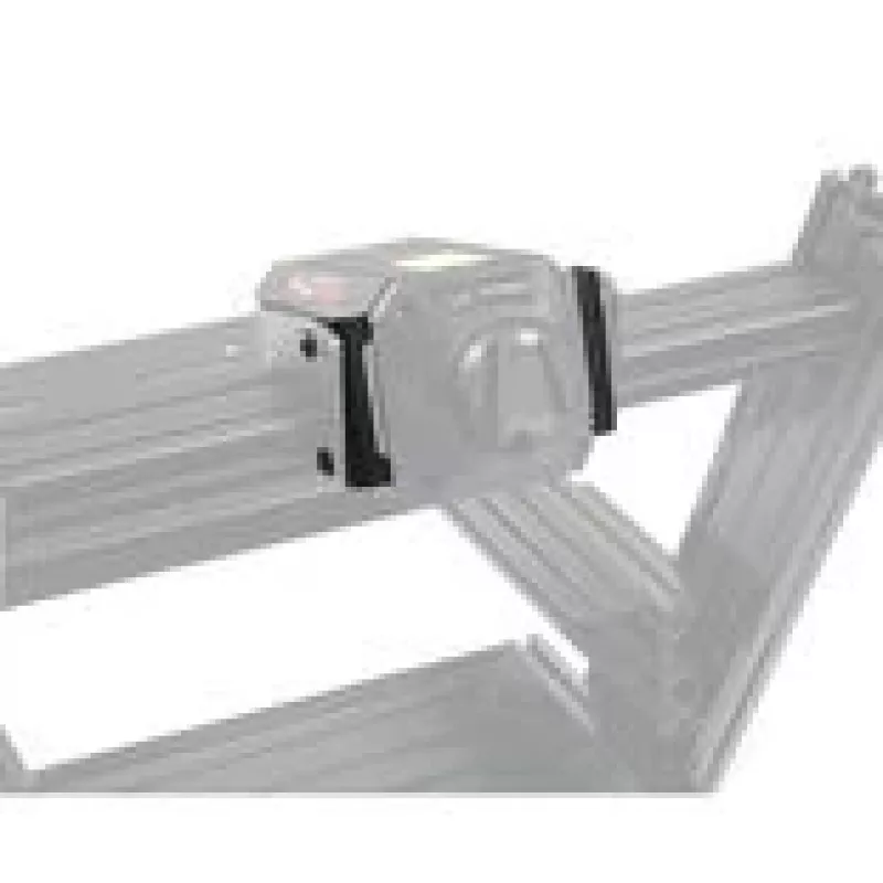Asetek SimSports Front Mount für Podium Brackets - schwarz, 70 mm Lochkreis