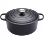 Le Creuset Signature Bräter rund 26 cm Schwarz (21177260000430)