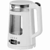 AENO Wasserkocher EK6: 1850-2200W, 2L, Strix, quadratische Form, transparenter Deckel, hochbeständiges Glas, LED-Beleuchtung, automatische Abschaltung, Trockengehschutz