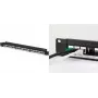 LogiLink Keystone Patchpanel 48,30cm (19), 24 Module, leer, schwarz 1HE (NK4065)