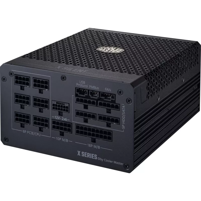 Netzteil Cooler Master X Silent Edge Platinum 1100 W 24-Pin ATX Schwarz