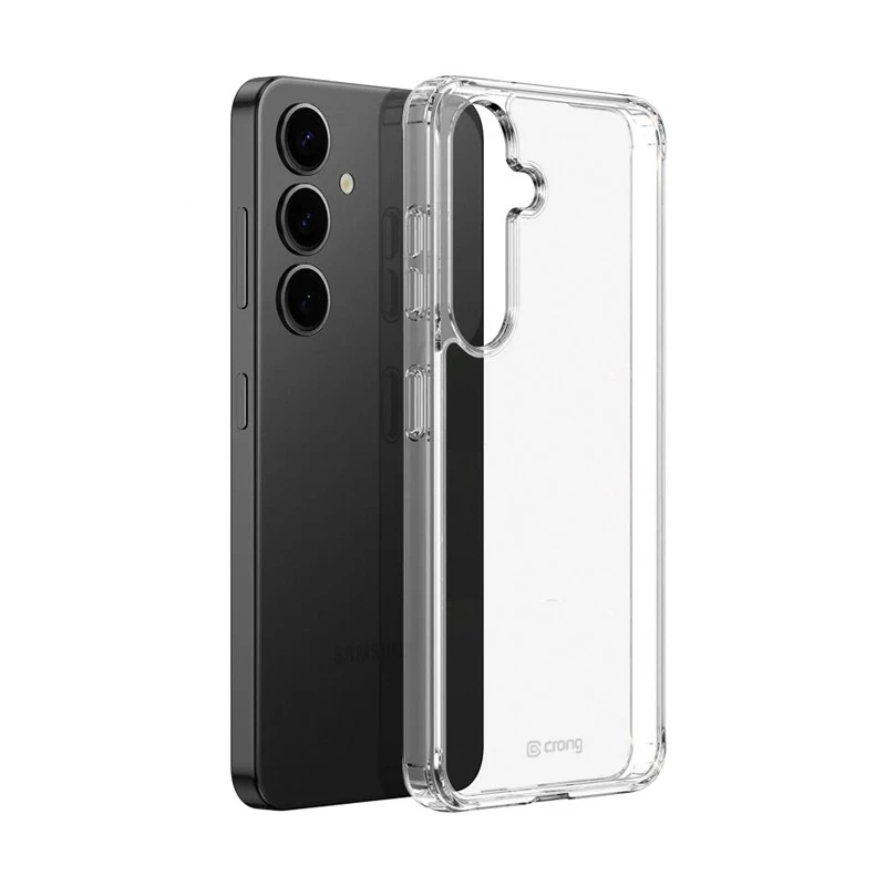 Transparente Schutzhülle Crong Crystal Shield für Samsung Galaxy S25