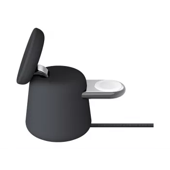 Kabelloses Ladegerät Belkin WIZ027VFH36 2‑in‑1 magnetisch Qi2 15W für iPhone und Apple Watch