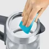 Elektrischer Wasserkocher SEVERIN 1 L 2200 W Glas und Edelstahl, 5 Temperatureinstellungen, LED-Anzeige