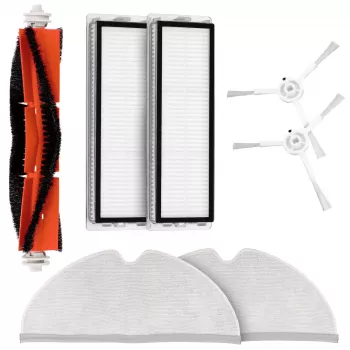 Xiaomi Ersatzteilset für Staubsaugerroboter: Bürsten, Rollen, Filter, Wischmopps für Mi Robot Vacuum Mop 2 Pro+ S10+ X10