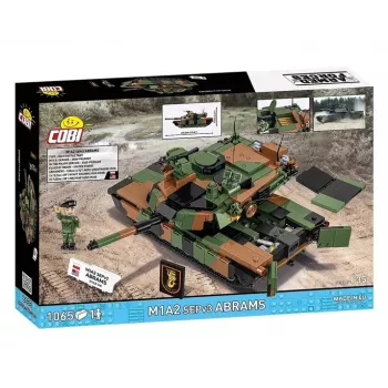 Konstruktionsset Cobi M1A2 SEPV3 Abrams Modell mit 1.065 Bausteinen