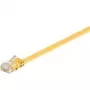 Netzwerkkabel Goobay RJ-45 CAT6 1m Gelb U/UTP