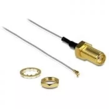 Koaxialkabel DeLOCK 88814 2 m MHF IV (I-PEX) HSC MXHP32 Grau