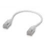 Netzwerk-Patchkabel UBIQUITI UACC-Cable-Patch-EL-C6A 0,15 m Cat6a RJ-45 durchscheinend weiß