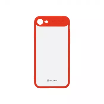Cover Tellur iPhone 8 11,9 cm (4,7 Zoll) Rot Transparent
