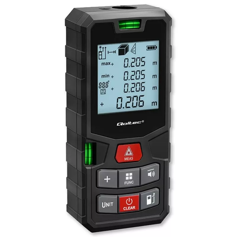 Laserdistanzmesser mit Wasserwaage 120m