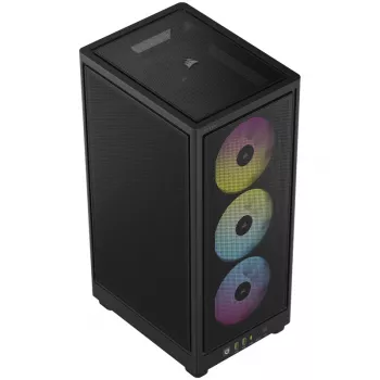 Corsair RGB AIRFLOW PC-Gehäuse 2000D Schwarz Mini-ITX inklusive Netzteil Nein SFX
