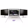 Qoltec GDPR Privacy Filter 23 | 16:9 | Eye Care | Panoramic