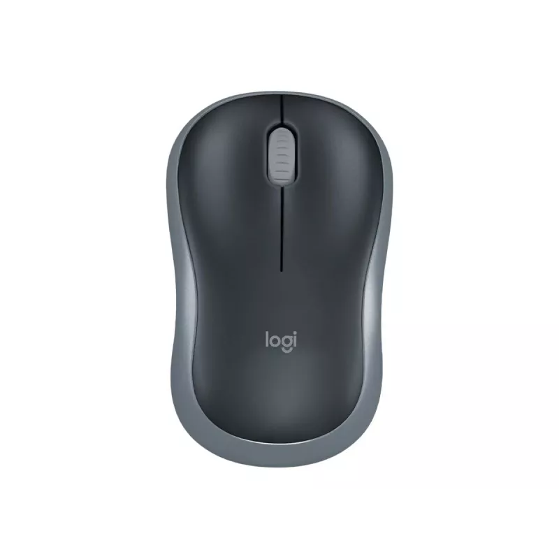 Logitech M185 Kabellose Optische Maus Beidhändig Grau 910-002238