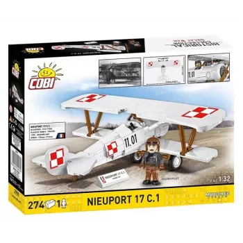 Cobi Bausteinset Nieuport 17 C.1 274-teiliges Modellbauset