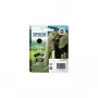 Epson Elephant Einzelpackung Schwarz 24 Claria Photo HD Tinte, Schwarz, Pigmenttinte, 1 Stück