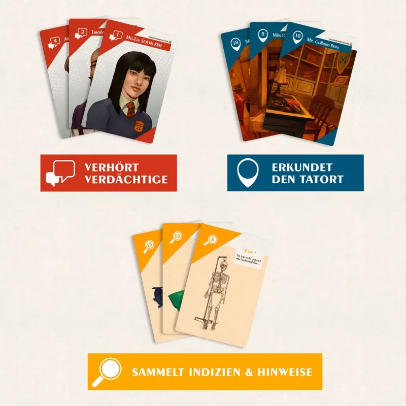 Suspects: Shakespeares Tears, Kartenspiel