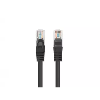 Lanberg PCU6-10CC-0750-BK Netzwerkkabel Schwarz 7,5 m Cat6 U/UTP
