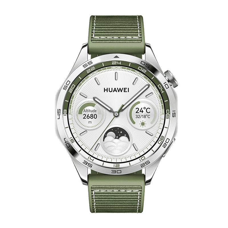 HUAWEI WATCH GT 4 Smartwatch – bis zu 2 Wochen Akkulaufzeit, Fitness-Tracker – kompatibel mit Android & iOS – Gesundheitsüberwachung mit Pulswellen-Arrhythmie-Erkennung