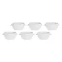 Suppenteller-Set LA PORCELLANA BIANCA P001500916 — 6-teilig, weiß, 12,5 cm Durchmesser