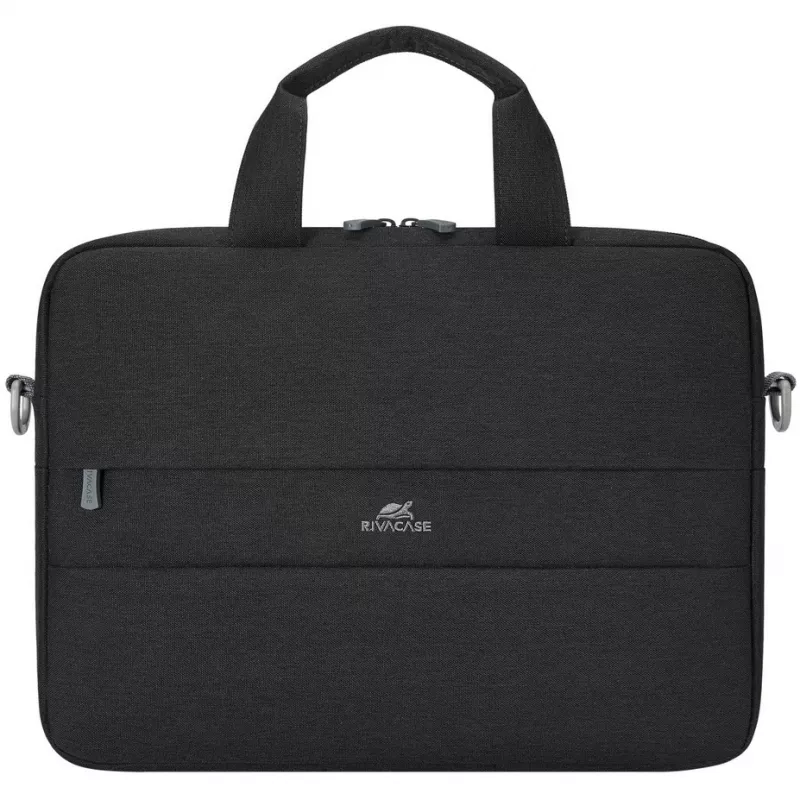 Laptop-Tasche Rivacase Prater 14 Zoll Schwarz 7522 – passend für 14-Zoll-Laptops, schlanke Schutzhülle